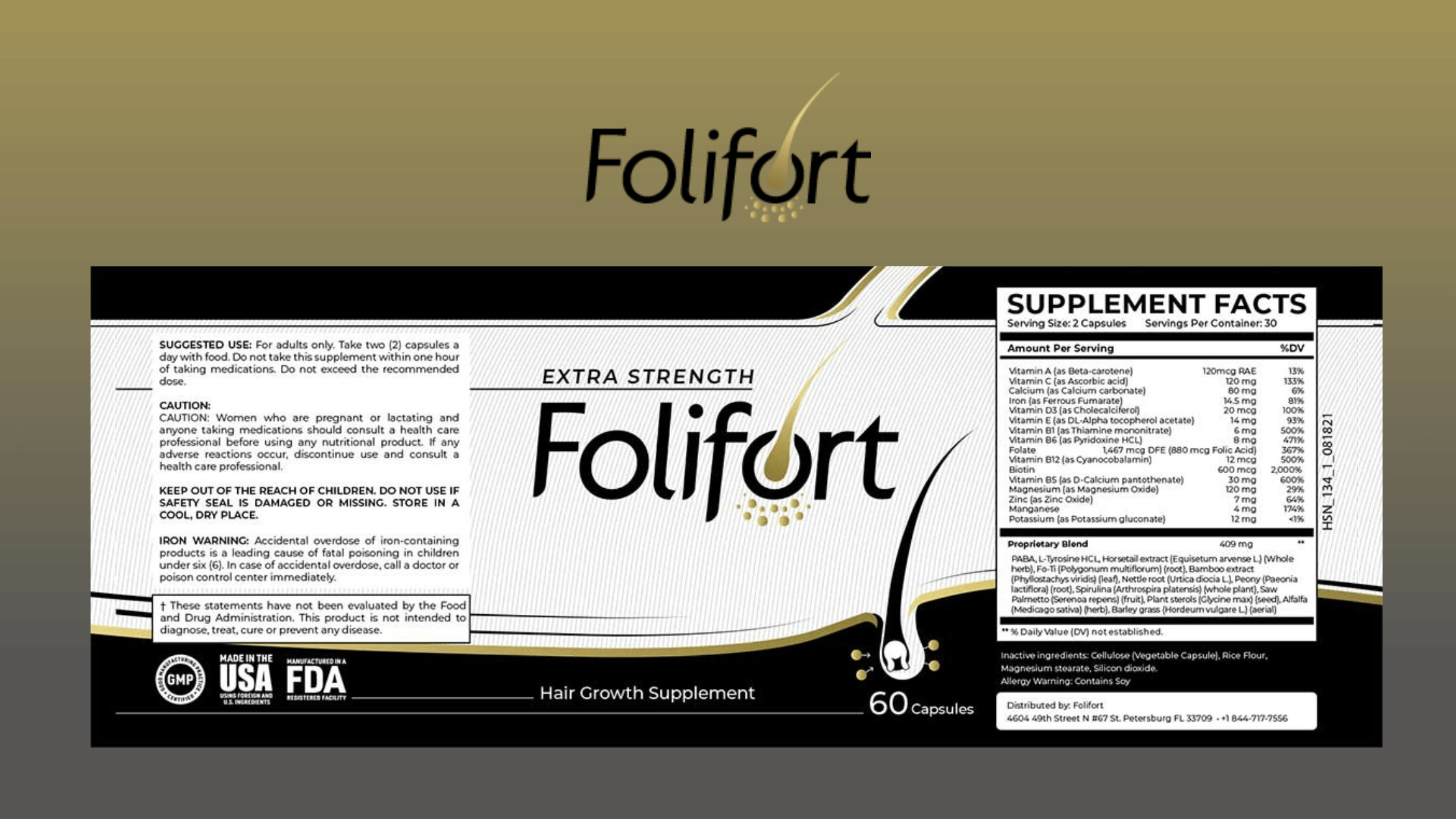 Folifort Dosage
